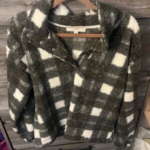 LOFT Dark Fleece Sweater